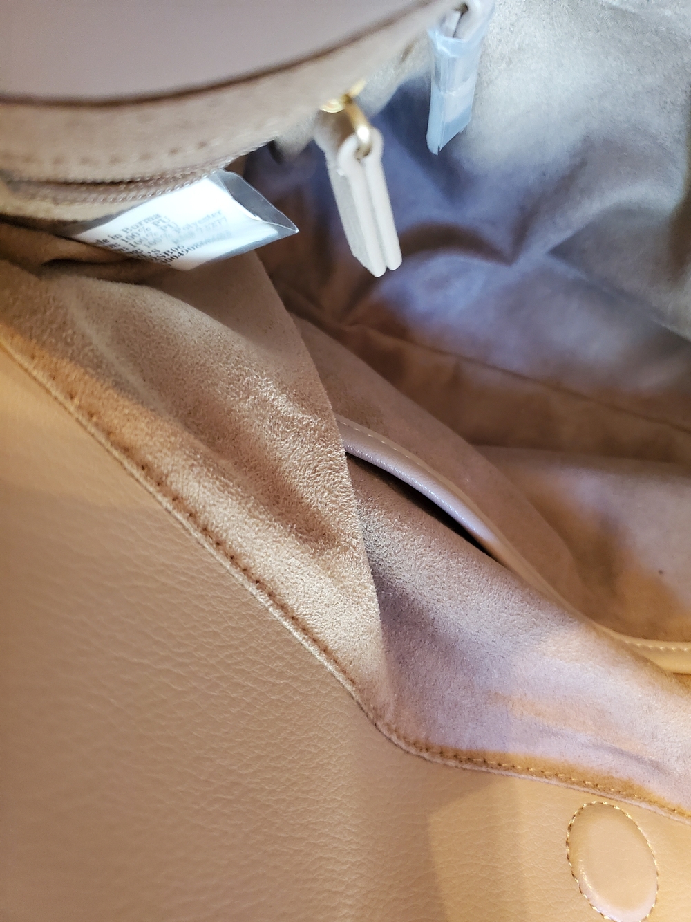 Elizabeth and James Neutral Taupe Shoulder Bag - Picture 11 of 14